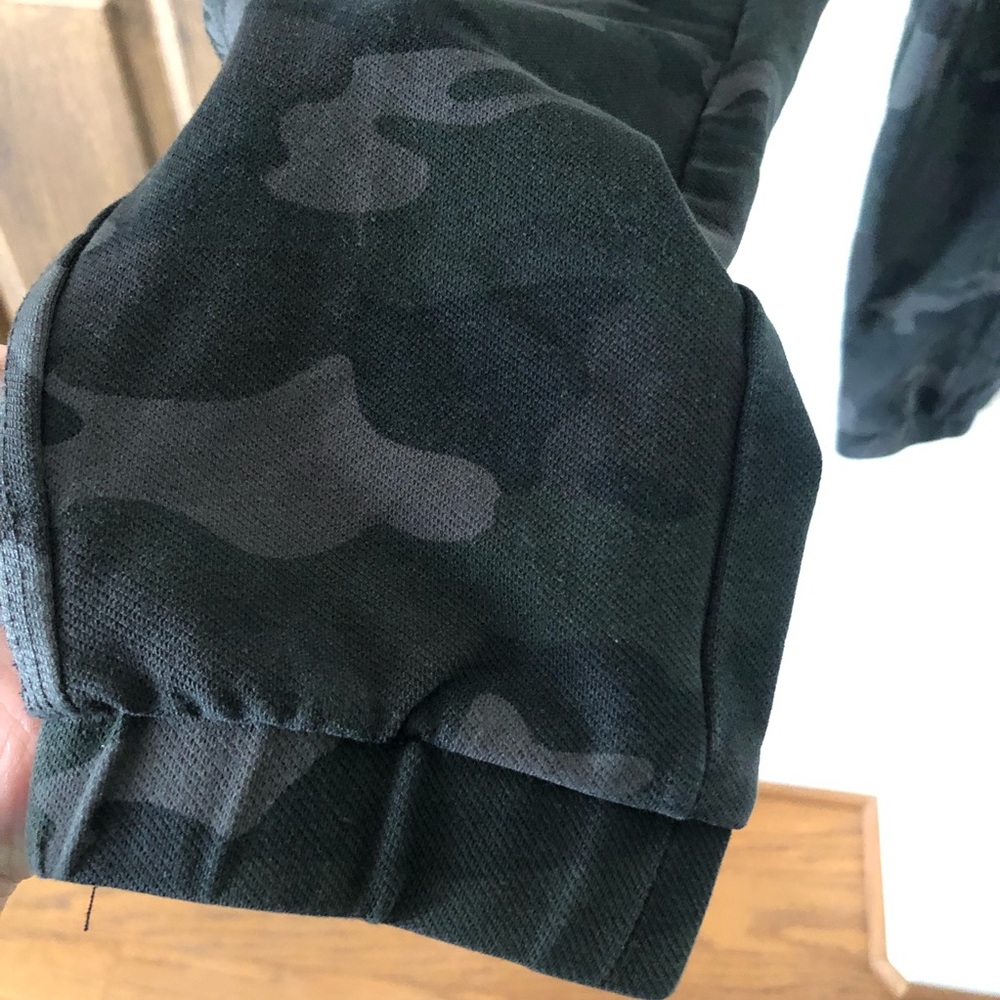 90 Degree by Relex Camo Jogger Pants Workout Camouflage Small Greens Gray - Picture 3 of 9